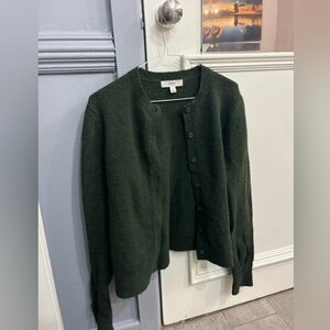Marks & Spencer Forest Green Knit Cardigan